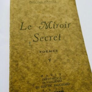 FOURNIER  LE MIROIR SECRET + dédicace