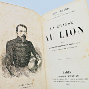 GERARD La Chasse au LION ill-Gustave Doré 1855