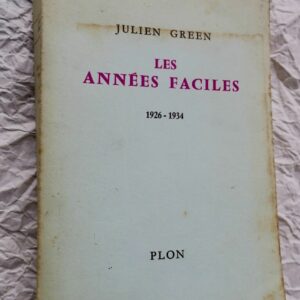 GREEN. Les années faciles 1926-1934