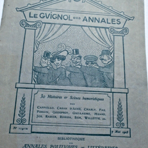Guignol des annales. N°1141 bis. ANNALES POLITIQUES ET LITTERAIRES 1905