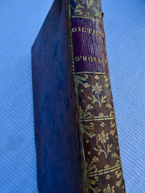 Horace Dictionnaire alphabétique de tous les noms propres.. Horace 1756