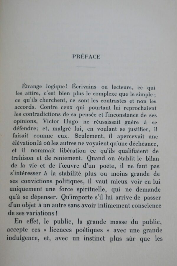 Hugo von HOFMANNSTHAL. Essai sur Victor Hugo – Image 6