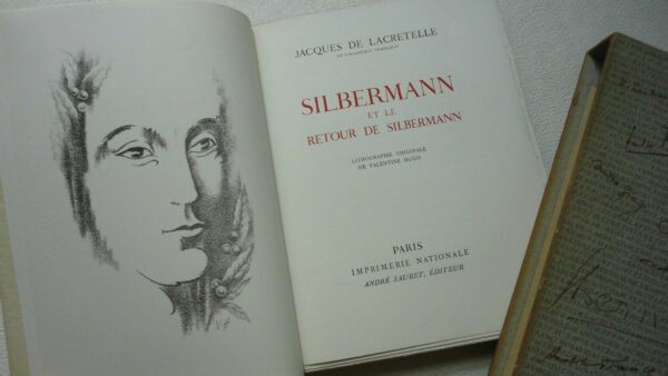 Jacques de Lacretelle Silbermann et le retour de Silbermann illustré par V.Hugo