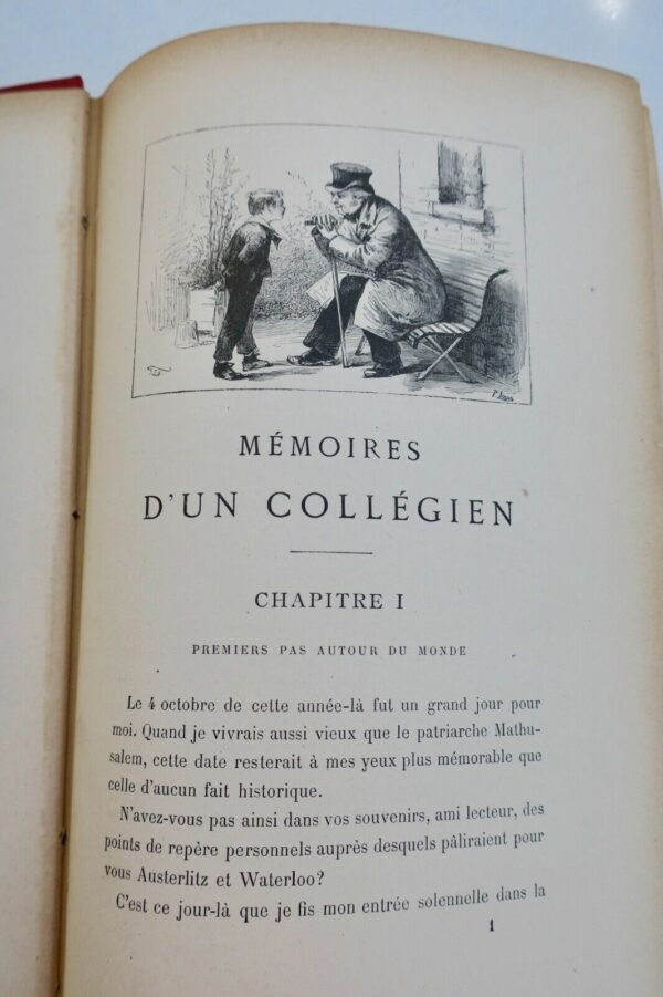LAURIE André. Mémoires d'un collégien lycée de département HETZEL – Image 5