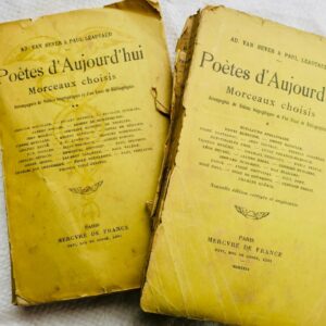 LEAUTAUD & VAN BEVER  Poètes d'aujourd'hui, morceaux choisis 1929