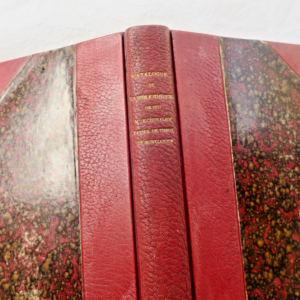 LIEGE Theux de Meylandt et Montjardin catalogue des livres et manuscrits...
