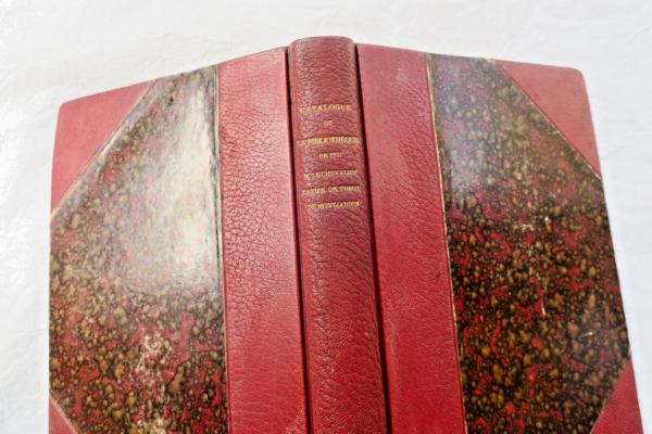 LIEGE Theux de Meylandt et Montjardin catalogue des livres et manuscrits...