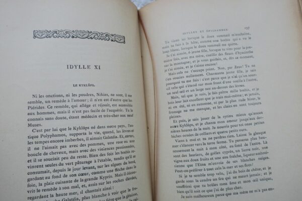 Leconte de Lisle Hésiode Hymnes orphiques Théocrite Bion Moskhos Tyrtée Odes.. – Image 5