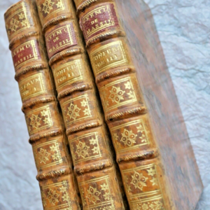 MASSILLON SENTIMENS D'UNE AME TOUCHEE DE DIEU TIRES DES PSEAUMES DE DAVID...1747
