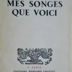 MAUROIS  Mes songes que voici dédicacé