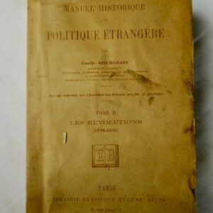 Manuel Historique de Politique étrangère 1941
