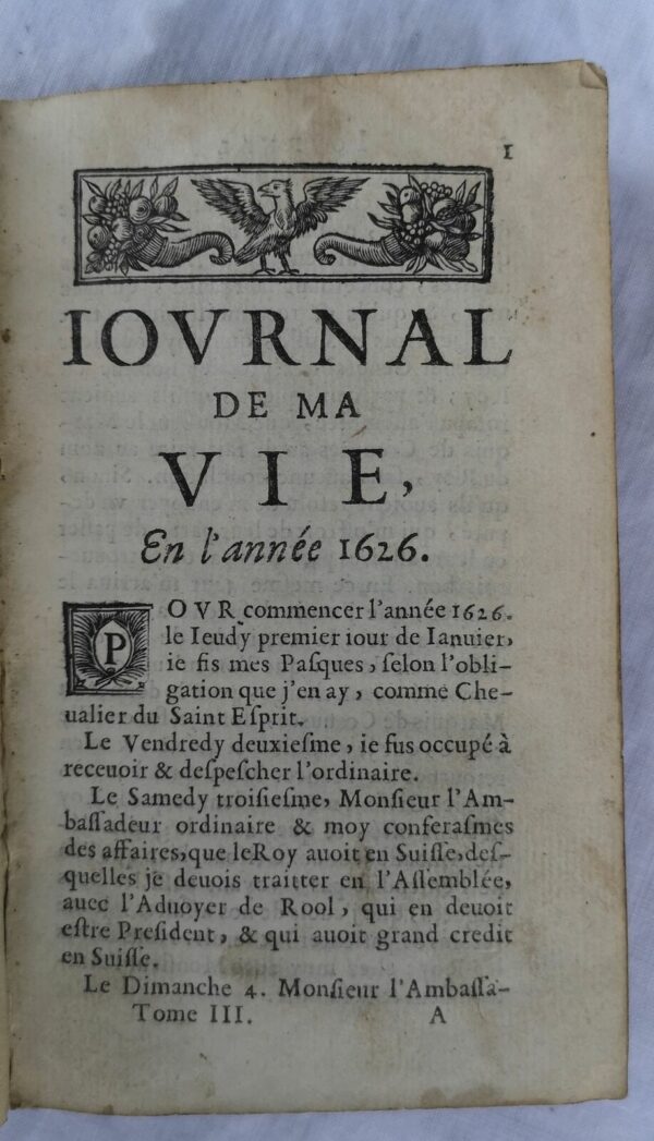 Memoires du Mareschal de Bassompierre 1665
