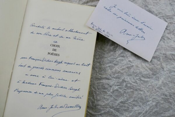 NOAILLES Choix de poésies + dédicace – Image 4