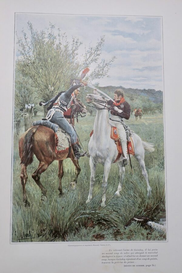 Napoléon Récits de guerre Souvenirs du capitaine Parquin 1803-1814
