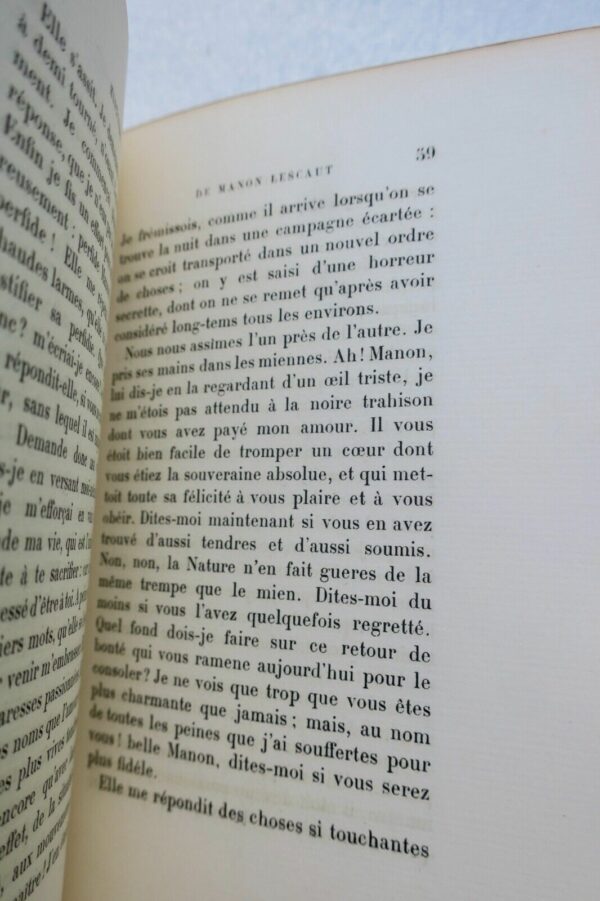 PREVOST Histoire du Chevalier des Grieux et de Manon / Hollande – Image 5