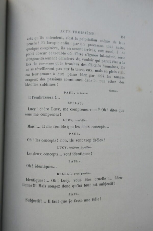 Pailleron Edouard Le monde ou l'on s'ennuie- Comédie en 3 actes 1881 – Image 4