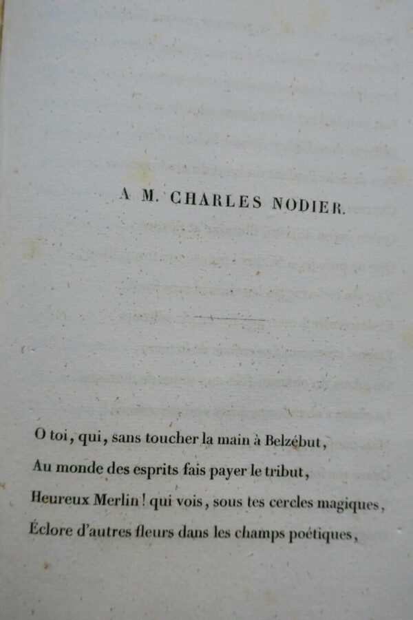 REBOUL  de Nimes. Poésies par Jean Reboul, de Nimes 1836 – Image 8