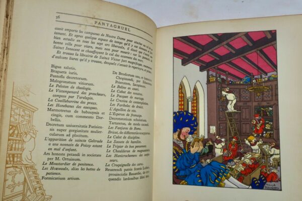 Rabelais. Sa vie, son oeuvre illustré par Jeanjean – Image 13