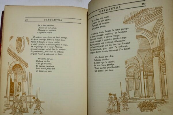 Rabelais. Sa vie, son oeuvre illustré par Jeanjean – Image 4