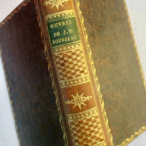 Rousseau Oeuvres Choisies de J. B. Rousseau 1821