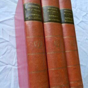 SAINT-PIERRE  HARMONIES DE LA NATURE 1815