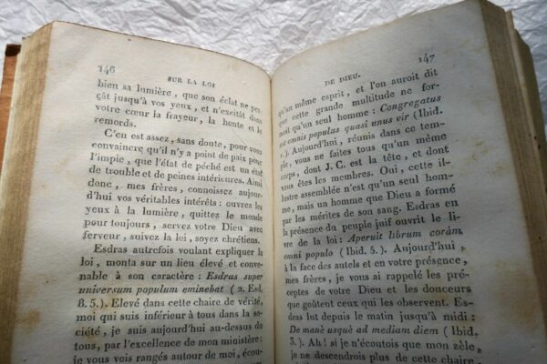 SERMONS NOUVEAUX SUR LES VERITES LES PLUS INTERESSANTES DE LA RELIGION 1824 – Image 9