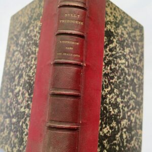 SULLY PRUDHOMME  Oeuvres 1883 expressions dans les beaux-arts