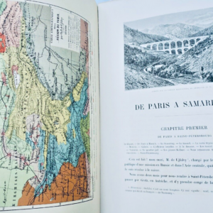Sibérie Ujfalvy-Bourdon  De Paris à Samarkand. Le Ferghanah, le Kouldja 1880
