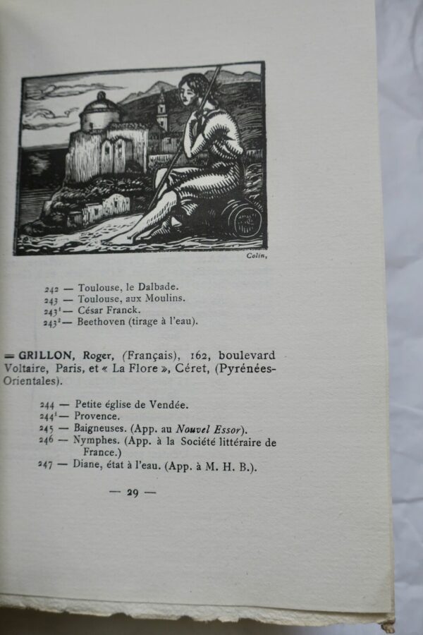 Société de la gravure sur bois originale 1921 – Image 5