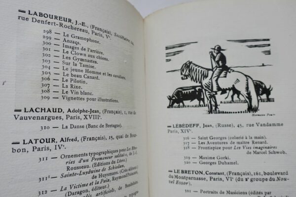 Société de la gravure sur bois originale 1921 – Image 6
