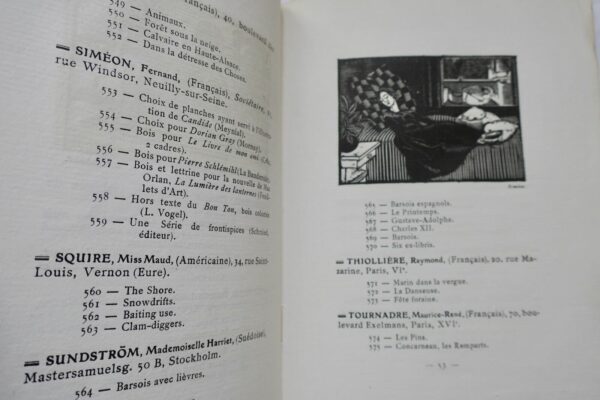 Société de la gravure sur bois originale 1921 – Image 8