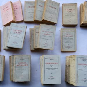 Stendhal LE DIVAN Martineau 66 volumes
