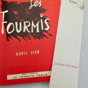 VIAN (Boris). Les Fourmis. P., E. Losfeld André Breton