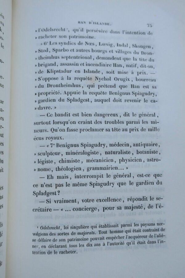 Victor Hugo  Han d'Islande 1844 – Image 6