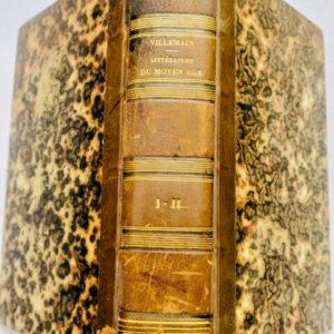 Villemain Cours de littérature française Moyen-âge 1830