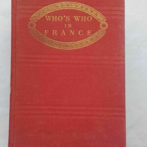 Who`s Who in France (4e édition). Dictionnaire biographique  1959-1960