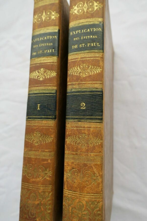 saint Paul  EXPLICATION DES EPITRES DE SAINT PAUL 1833 – Image 3