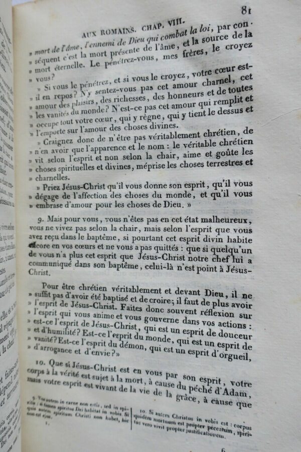 saint Paul  EXPLICATION DES EPITRES DE SAINT PAUL 1833 – Image 4
