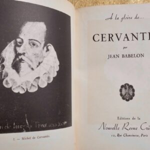 A la gloire de … Cervantès