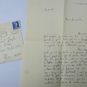 Alain Peyrefitte belle lettre autographe manuscrite