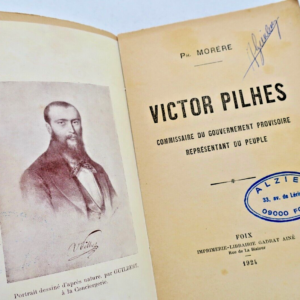 Anarchie Victor Pilhes, commissaire du Gouvernement provisoire, Représentant du