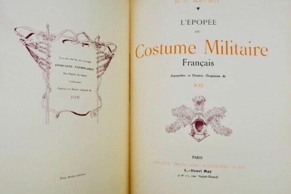 Armée [Job] Bouchot (Henri) L'Epopée du costume militaire français JOB – Image 6
