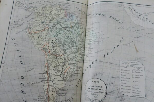 Atlas géographique dressé sous la direction du conseil royal  1826 – Image 9