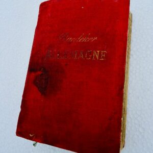 BAEDEKER  Allemagne et L Autriche 1884