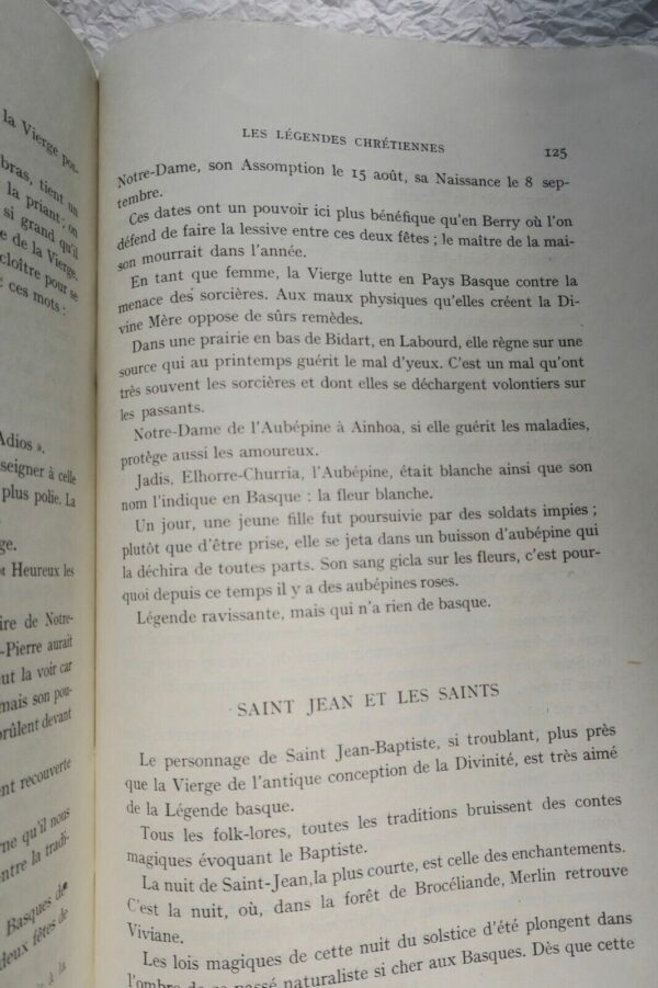 BASQUE REICHER (Gil G.) Les légendes basques dans la tradition humaine 1946 – Image 3