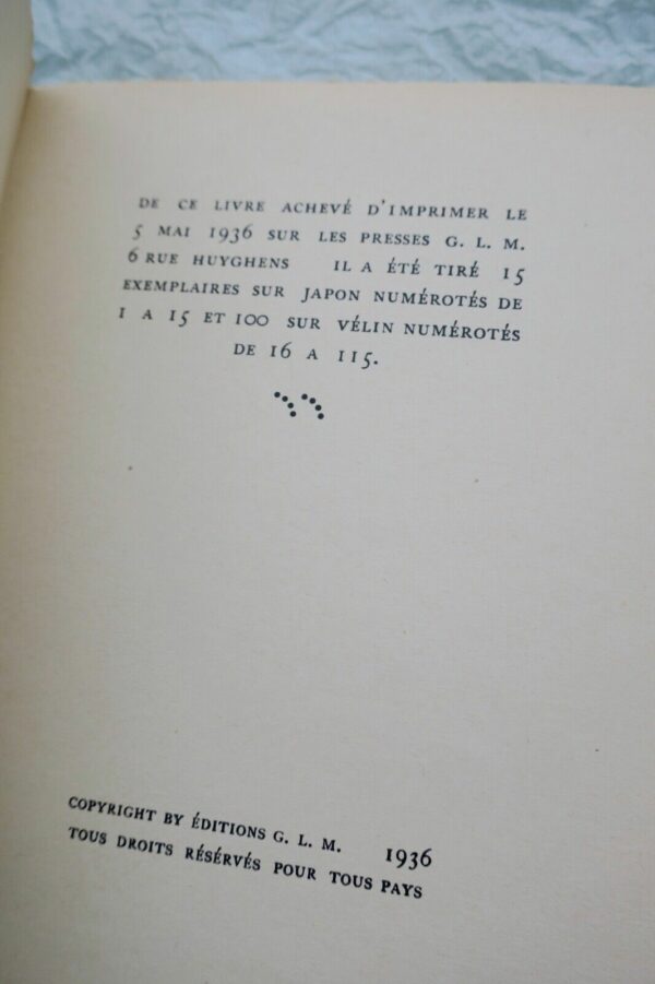 BRETON André / ELUARD Paul Notes sur la Poésie DALI – Image 6