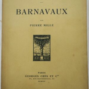 Barnavaux. Mille, 1921 illustré par Naudin