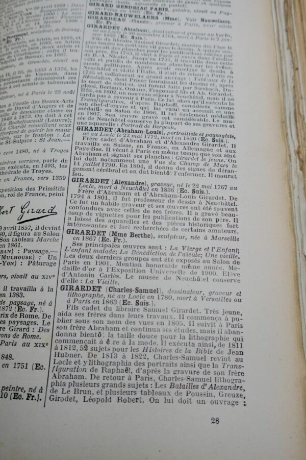 Bénézit Dictionnaire critique et documentaire des peintres, sculpteurs...1911 – Image 12