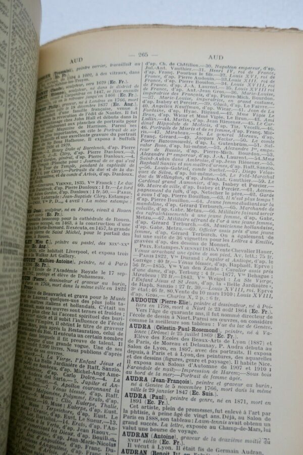 Bénézit Dictionnaire critique et documentaire des peintres, sculpteurs...1911 – Image 5