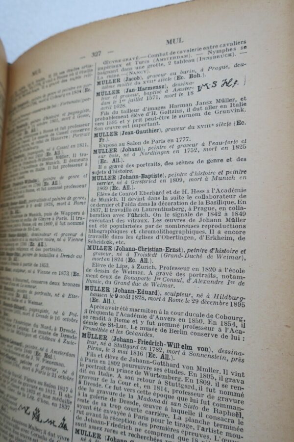 Bénézit Dictionnaire critique et documentaire des peintres, sculpteurs...1911 – Image 8
